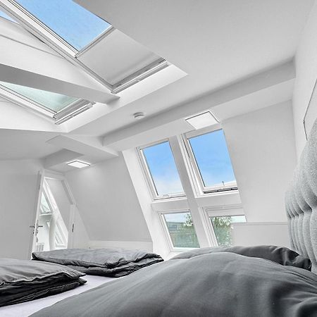 6 Zimmer Maisonette-Penthouse Pool Dachterrasse Luxus München Buitenkant foto