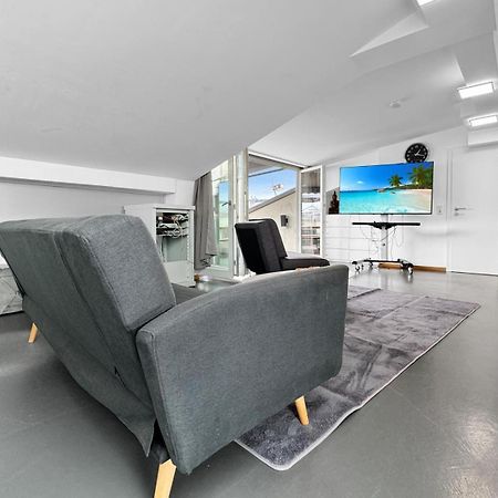 6 Zimmer Maisonette-Penthouse Pool Dachterrasse Luxus München Buitenkant foto