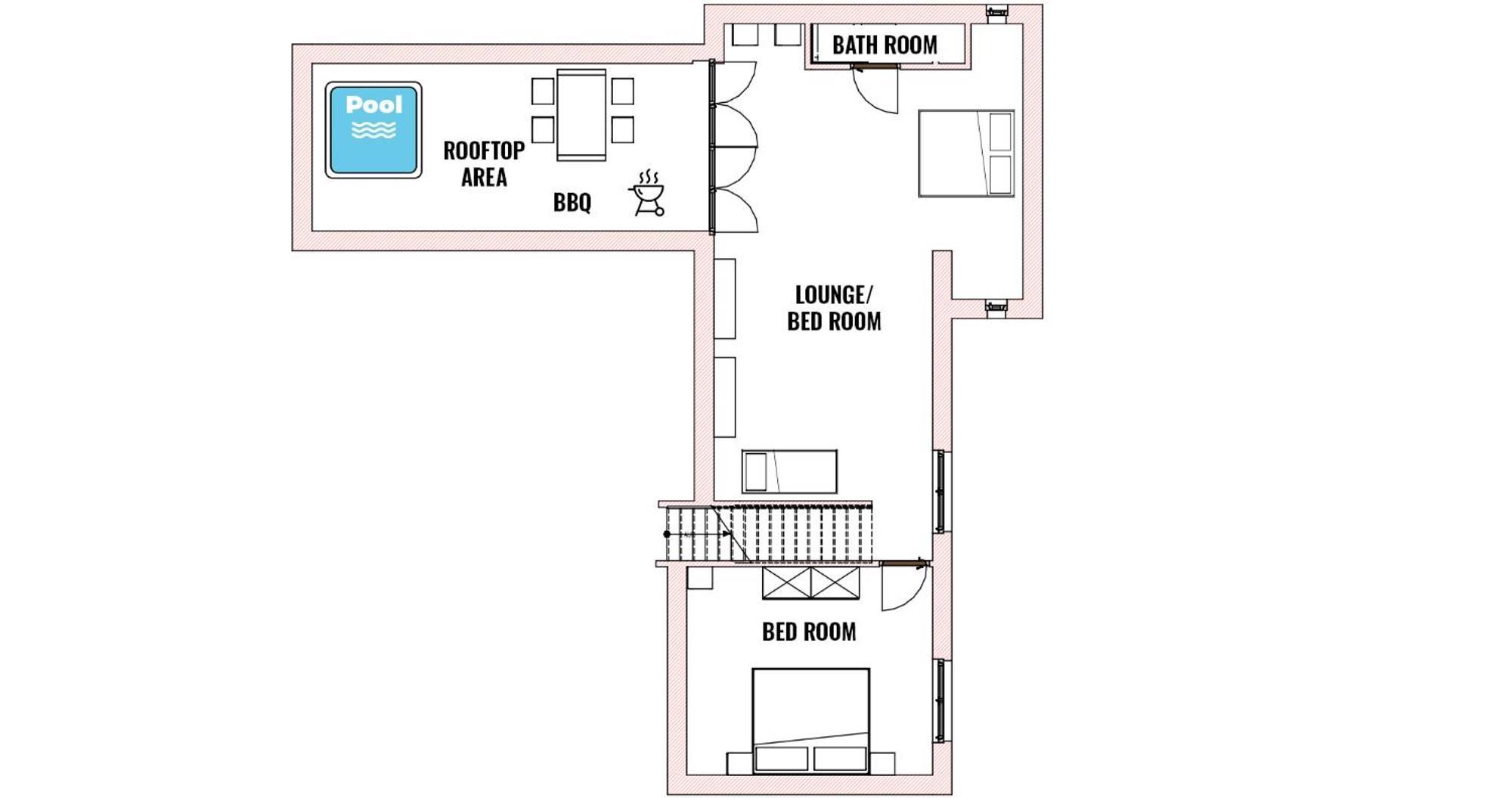 6 Zimmer Maisonette-Penthouse Pool Dachterrasse Luxus München Buitenkant foto